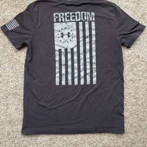 Under Armour Dark Gray Freedom T-Shirt